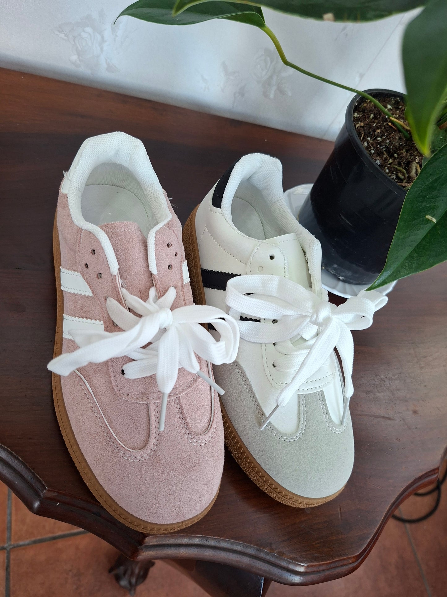 Off white sneakers