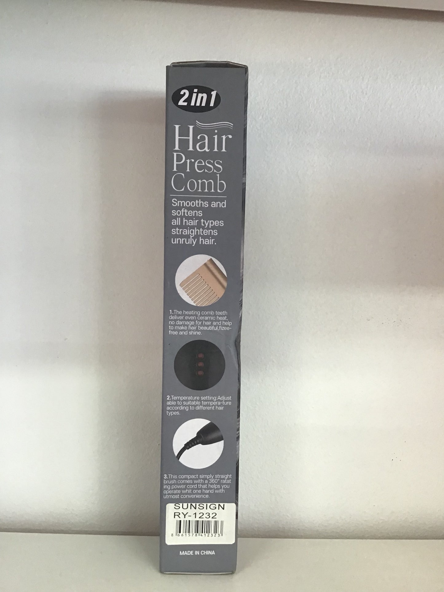 Two in one Press Comb