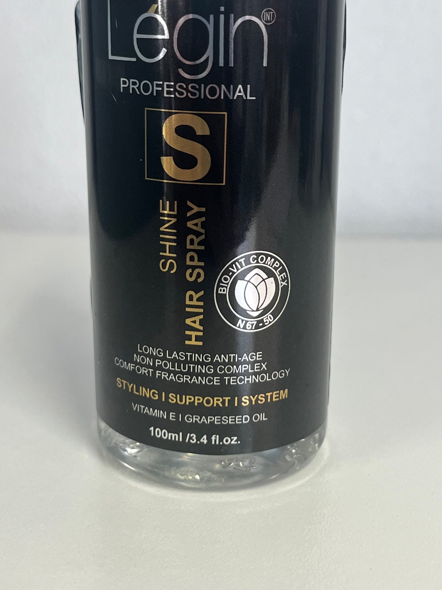 Shine hair spray