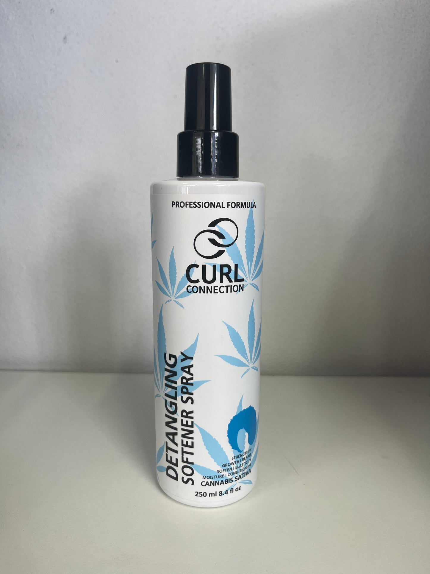 Detangling softener spray