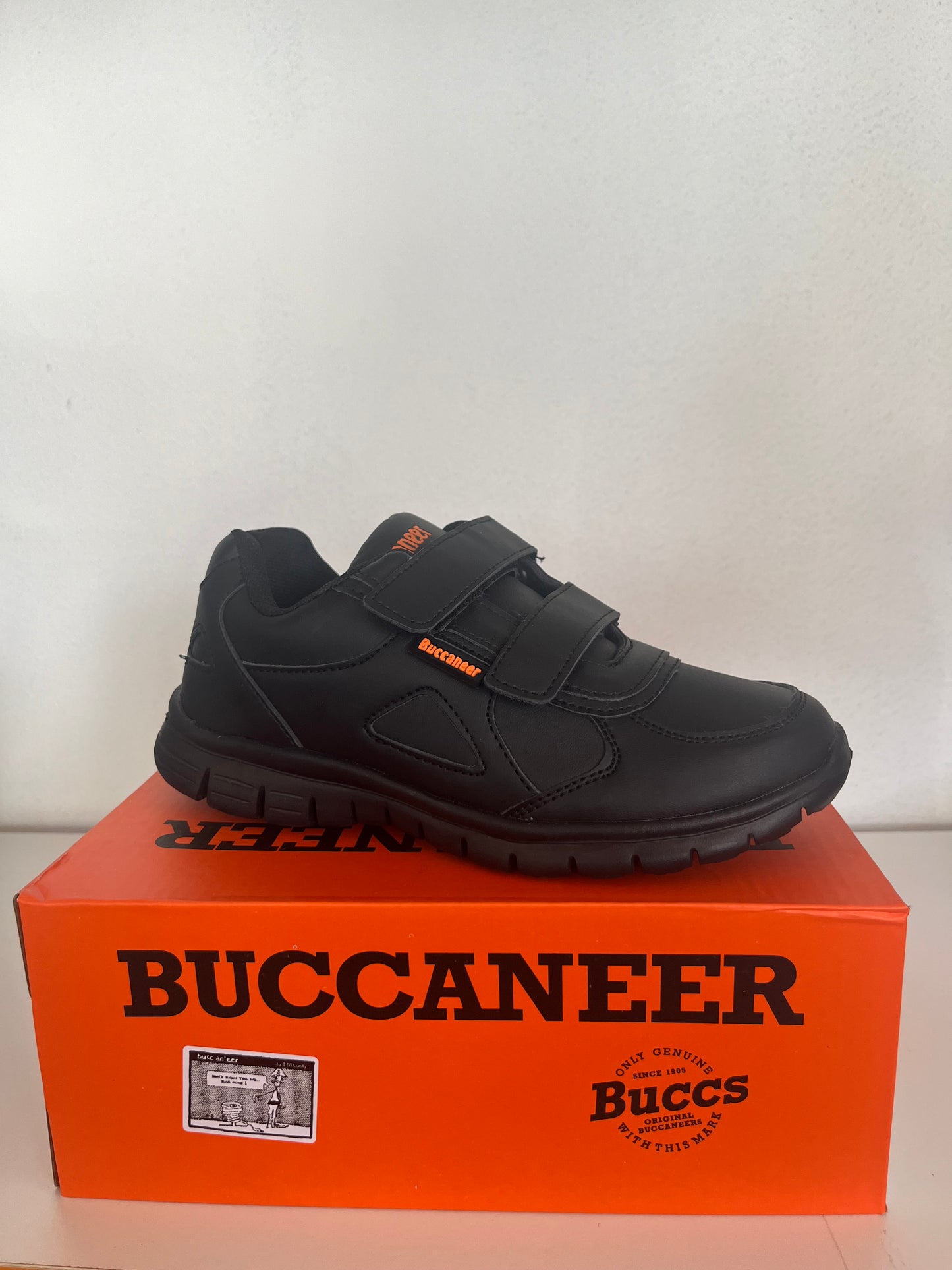 Black Kiddies Buccaneer Lace Sneakers