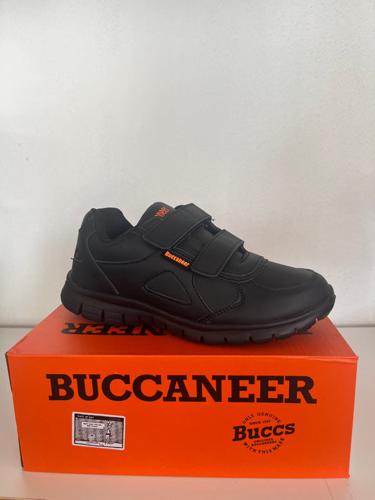 Black Kiddies Buccaneer Lace Sneakers