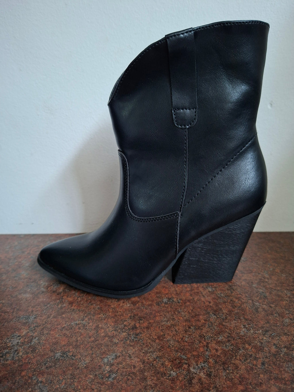 Black Cowboy Boot