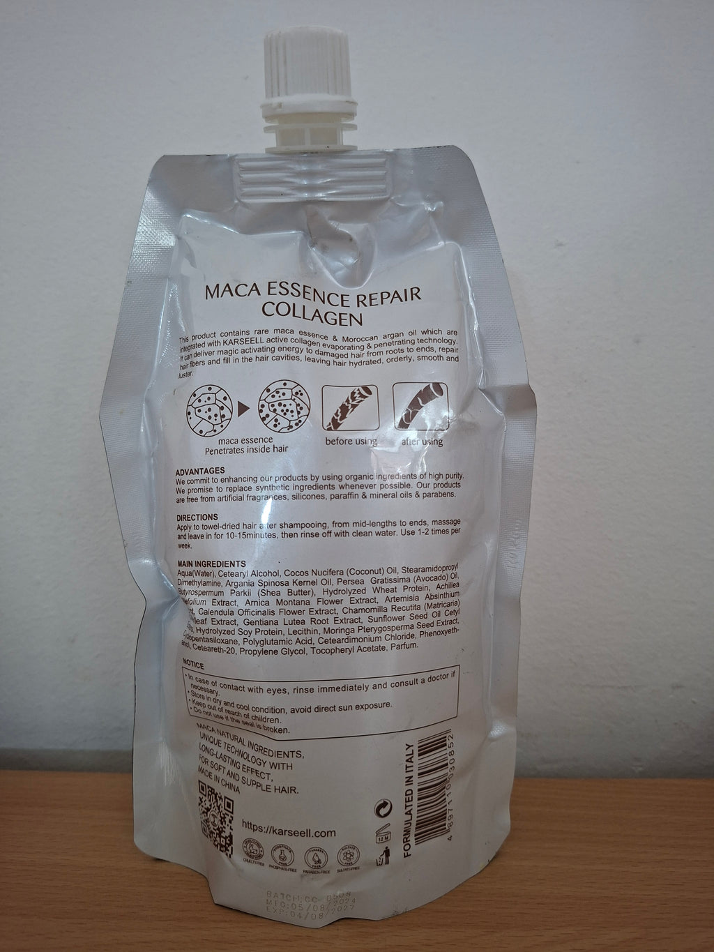Maca Essence Karseell Refill Mask 500ml