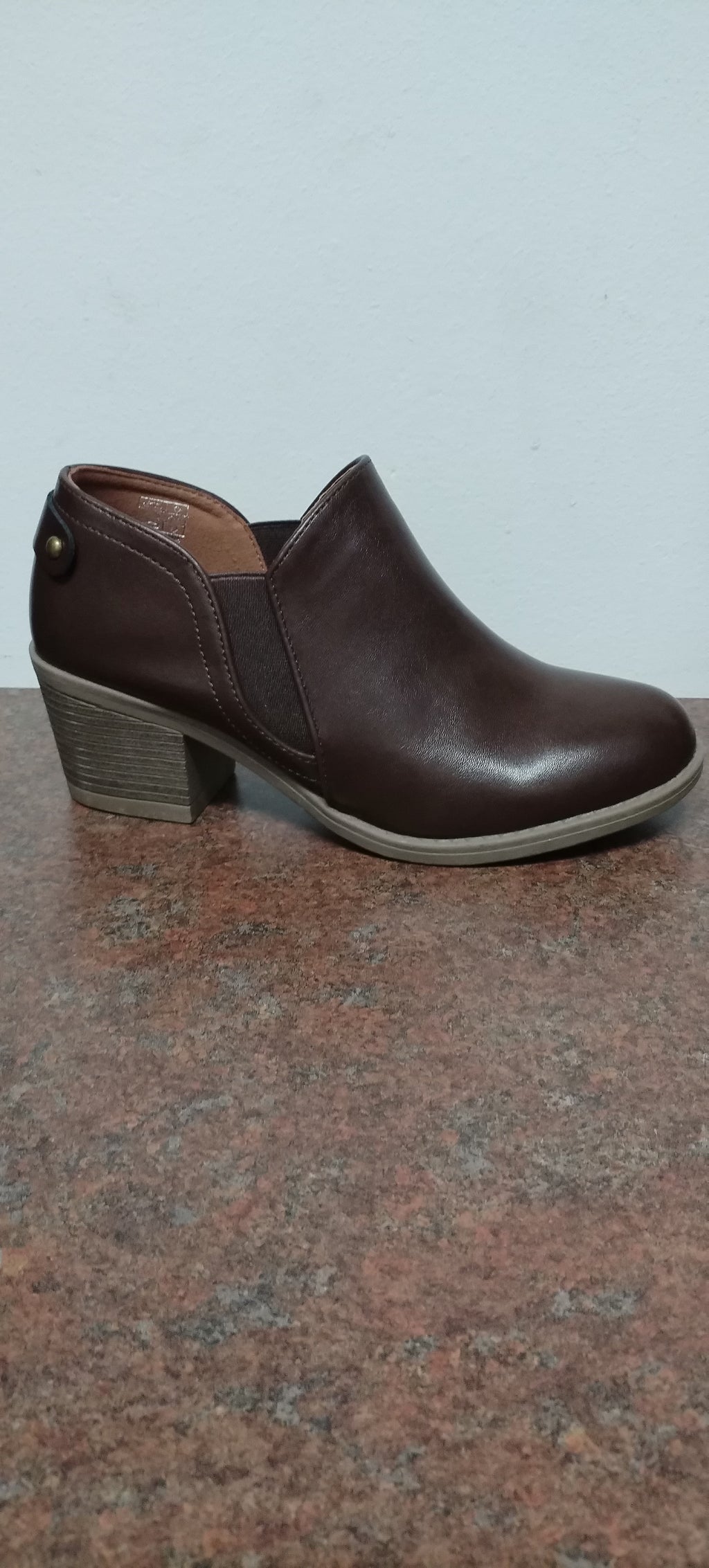 Brown Heel Boot