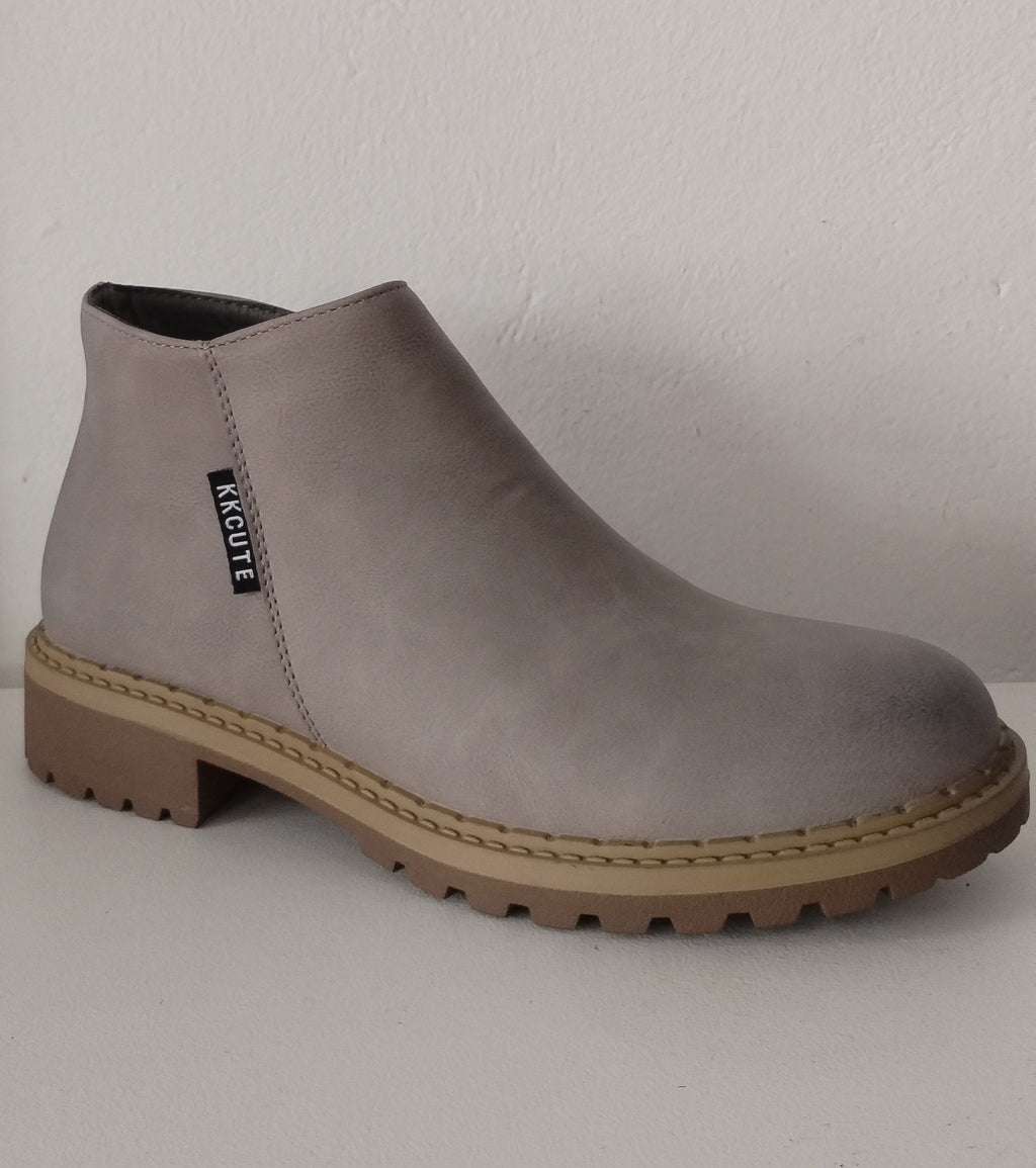 Khaki Ankle Boot
