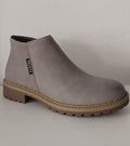 Khaki Ankle Boot