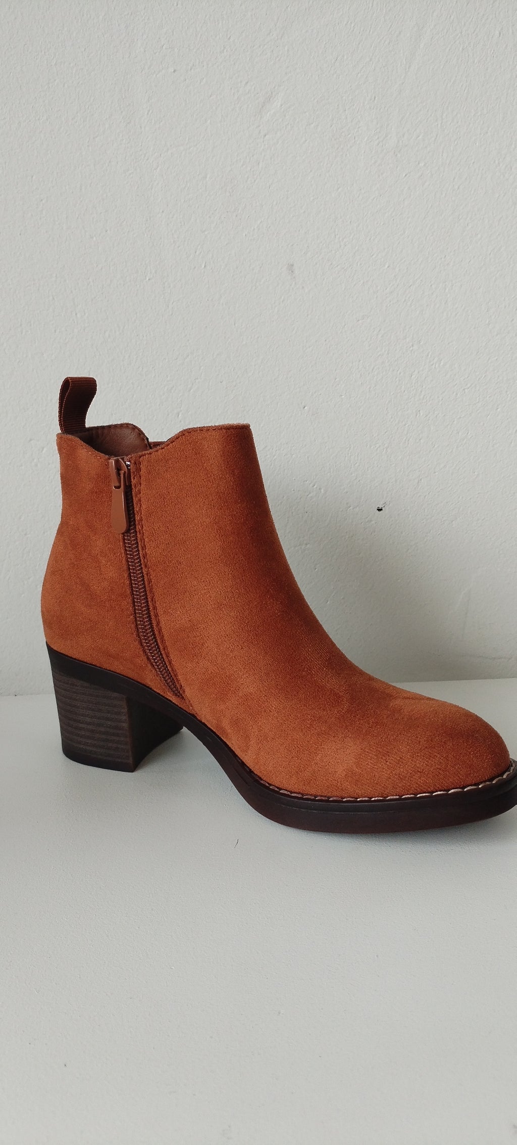 Rust Tan Ankle Boot