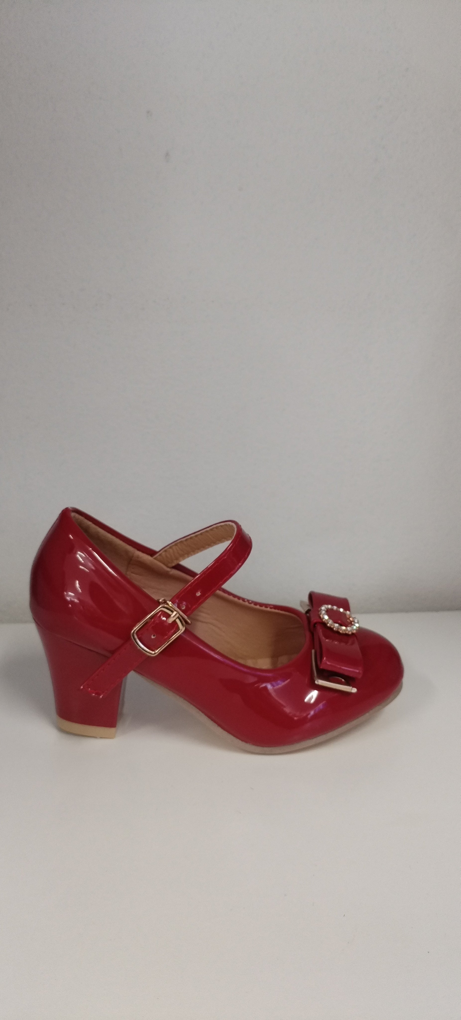 Red kiddies shoes