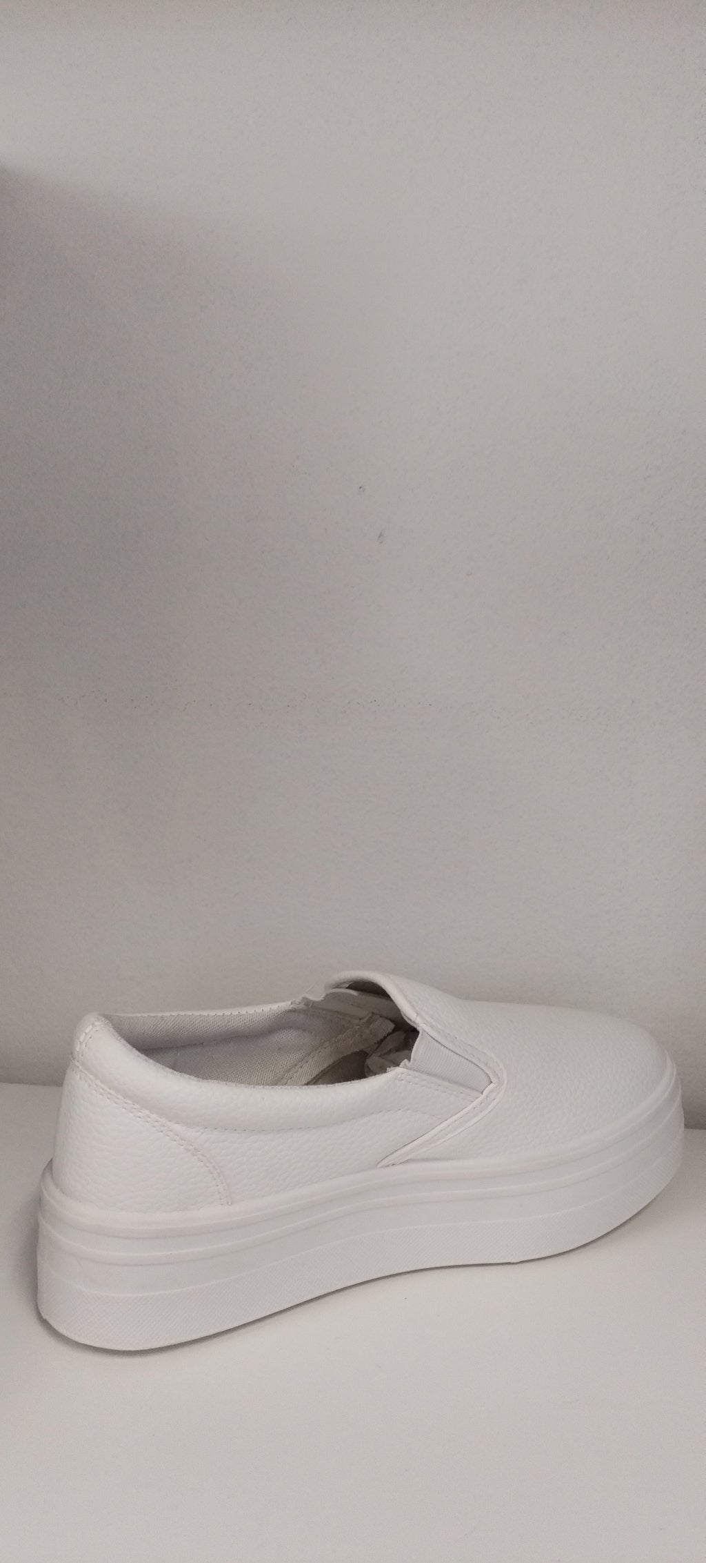 White Slip On