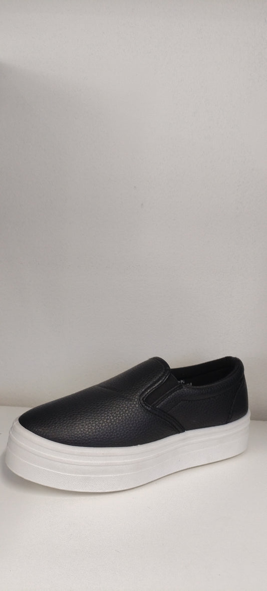 Black Slip On