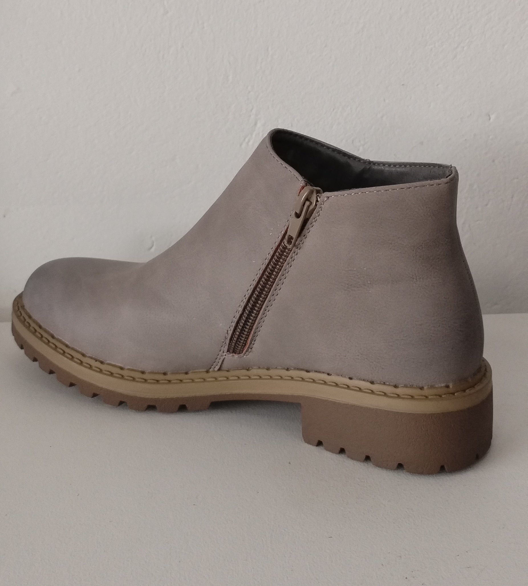 Khaki Ankle Boot