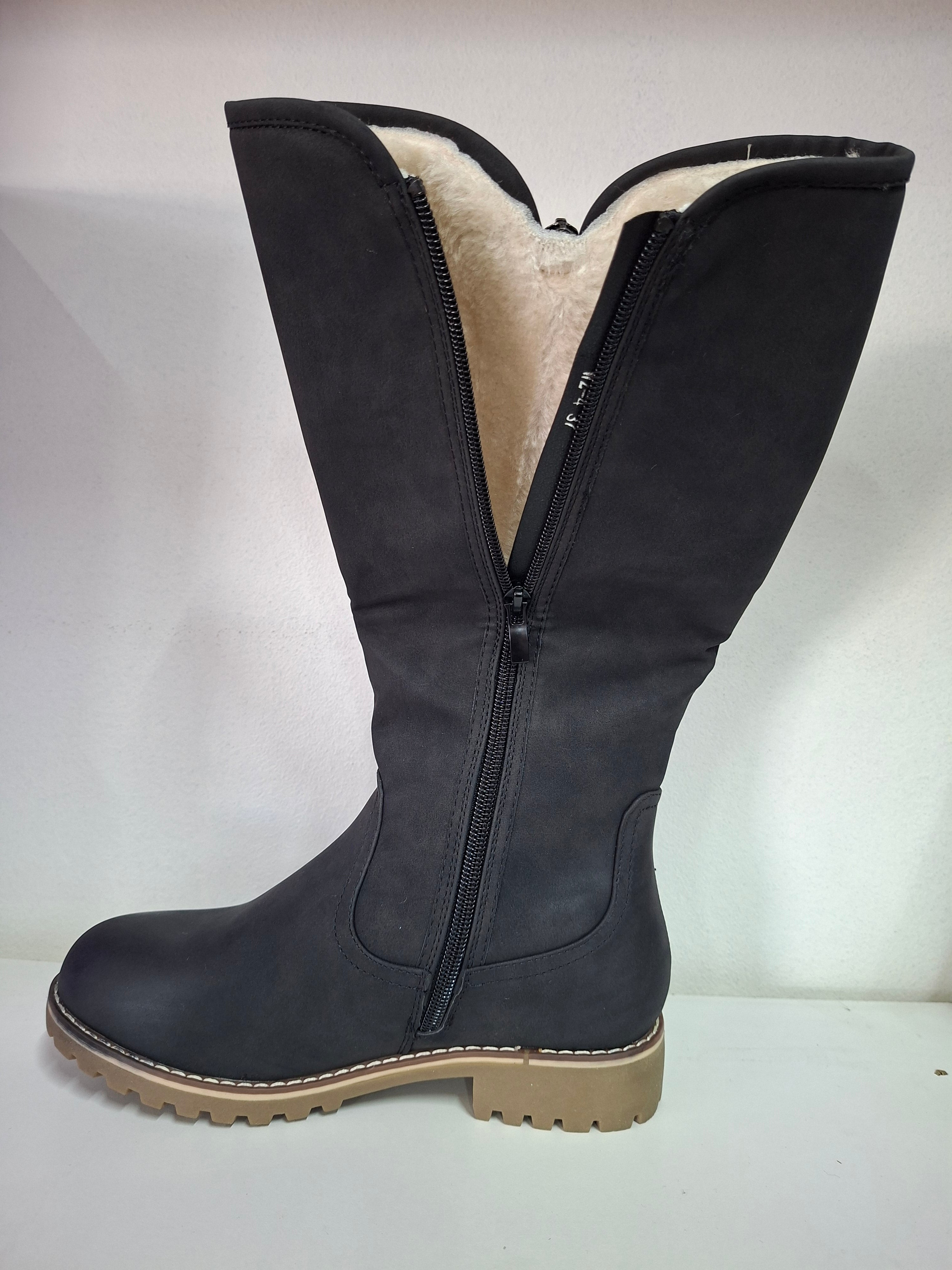 Black Long Boot