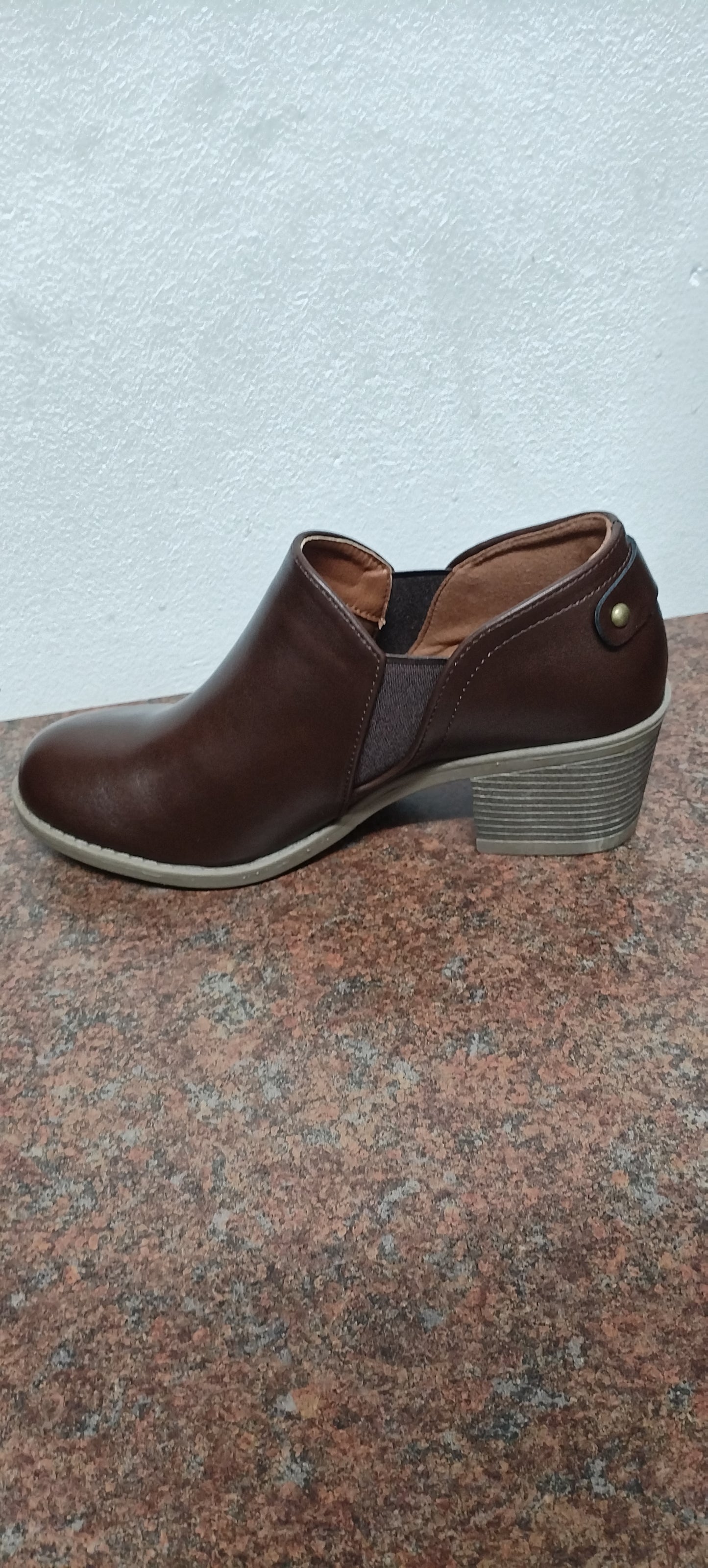 Brown Heel Boot