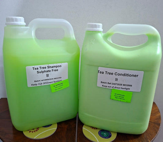 5 Litre Tea Tree Shampoo and Conditioner Sets