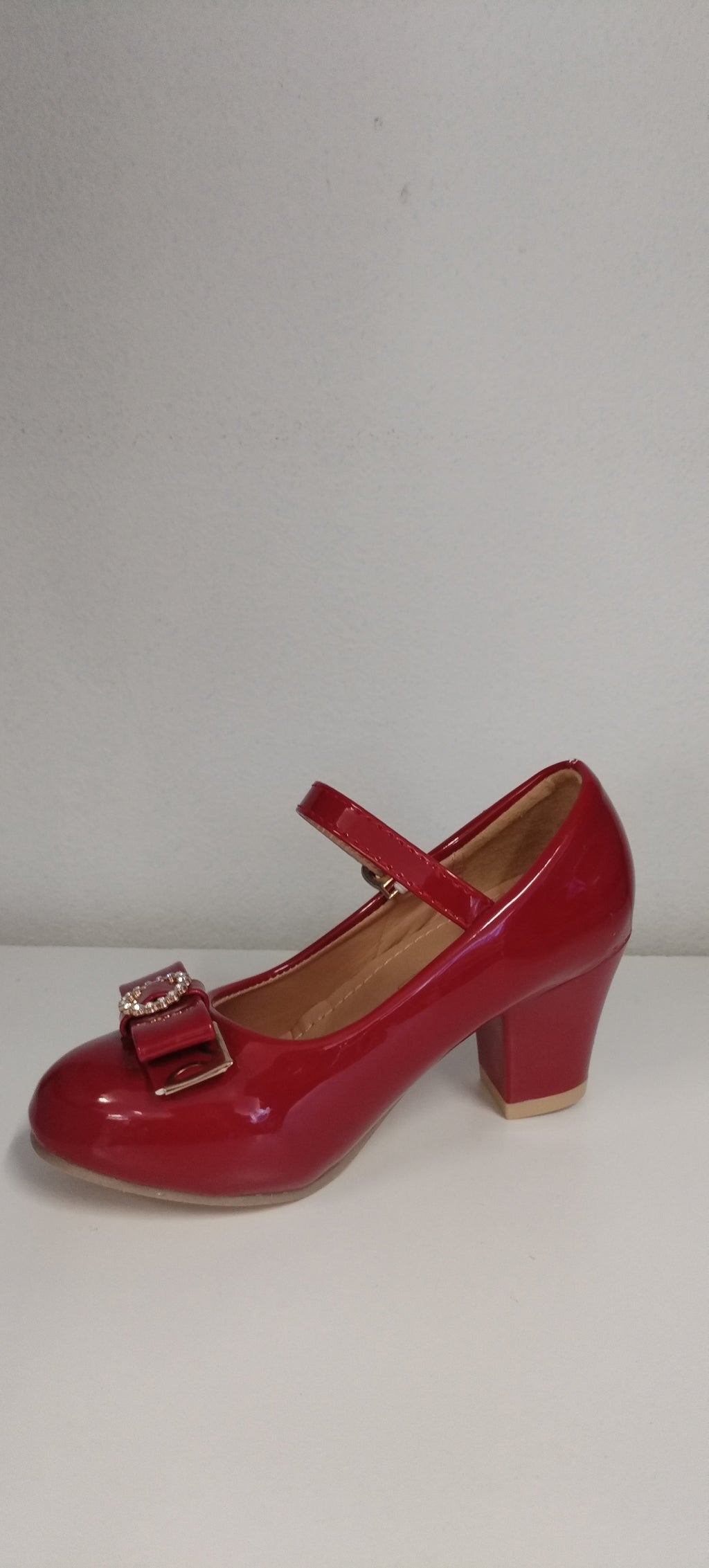 Red kiddies shoes