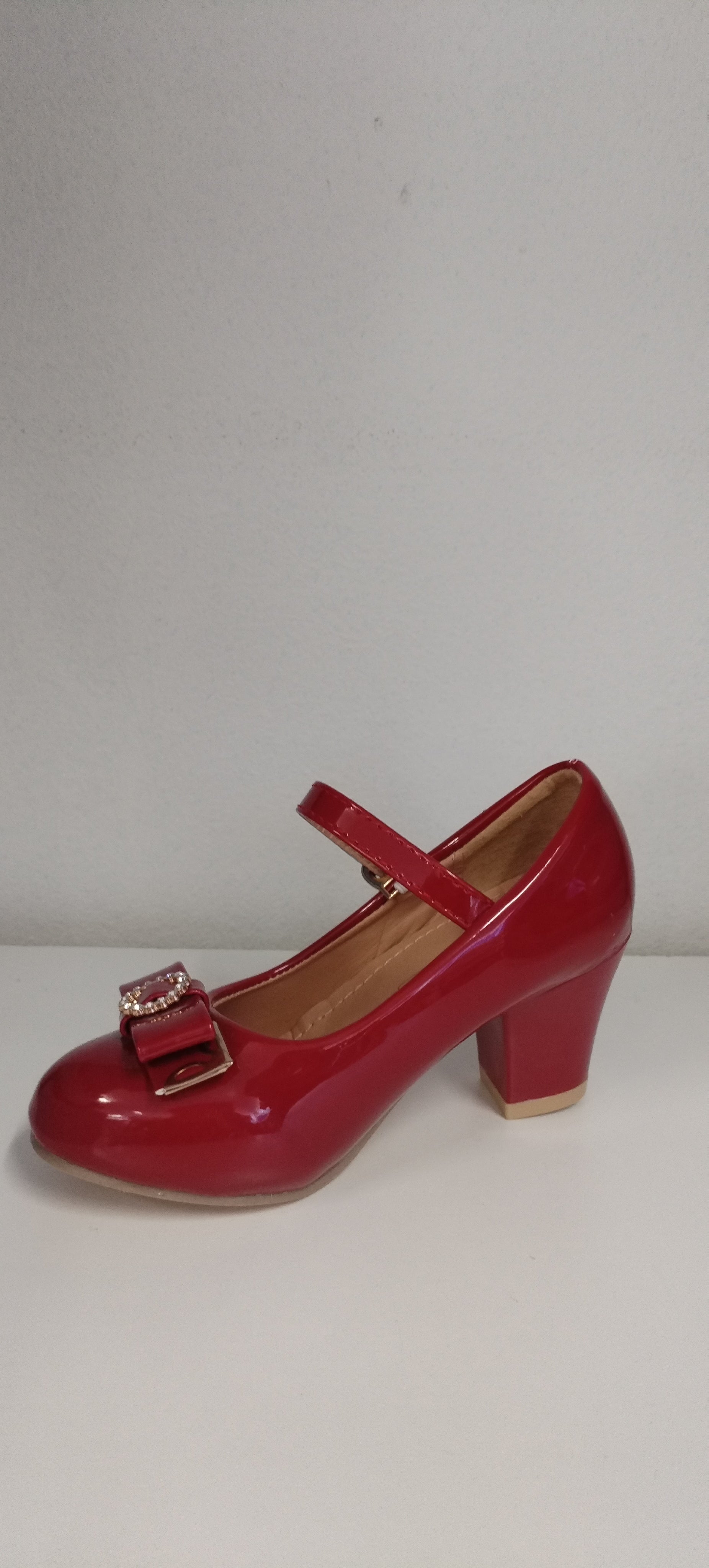 Red kiddies shoes